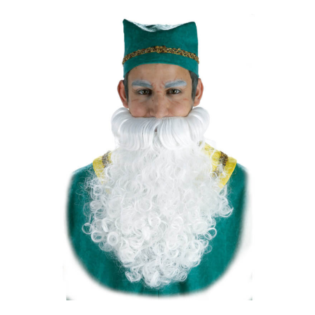 Barba Rizada Blanca