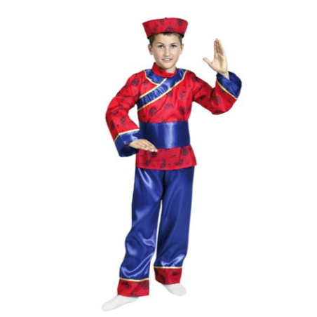 Disfraz de Chino Azul Infantil