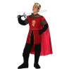 Disfraz de Rey Medieval Rojo Infantil - Disfraces Medievales para Niños