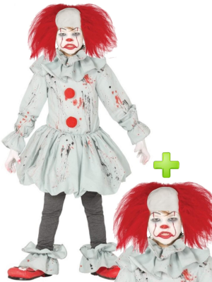 Disfraz de Payaso Asesino It para niño - Disfraces Pennywise