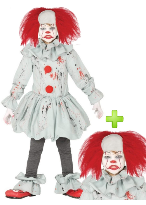 Disfraz de Payaso Asesino It para niño - Disfraces Pennywise
