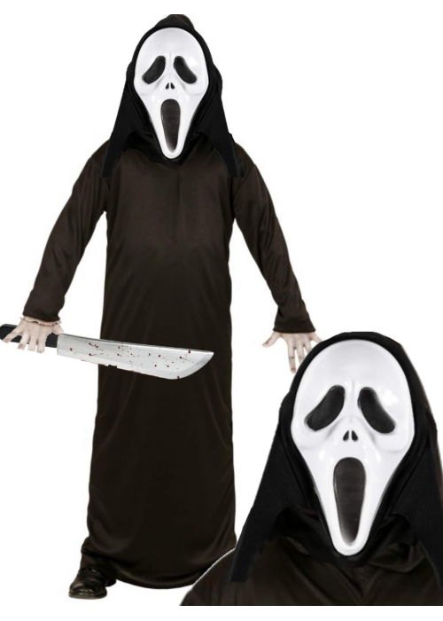 Disfraz de Scream barato para niño - disfraces Ghost face Halloween
