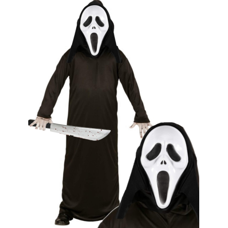 Disfraz de Scream barato para niño - disfraces Ghost face Halloween