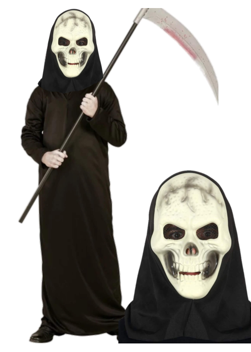 Disfraz de Esqueleto con túnica para niño - Disfraces halloween