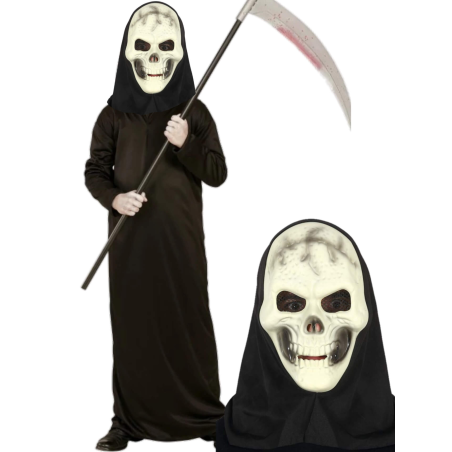 Disfraz De La Muerte Económico Niño - Disfraces Halloween