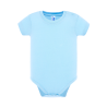 Body Azul Claro Manga Corta Bebe