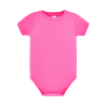 Body Fucsia Manga Corta Bebe