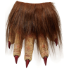 Guantes de Hombre Lobo con Pelo