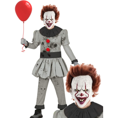 Disfraz De Payaso Asesino IT Hombre - Disfraces de Halloween Pennywise
