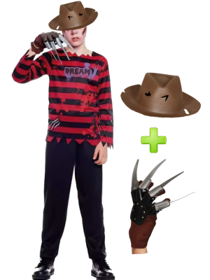 Disfraz de Freddy Infantil talla 10