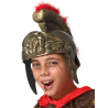 Casco Romano Cresta Roja Infantil