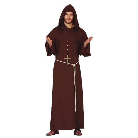 Disfraz de Monje Marron para adulto