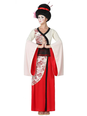 Disfraz de Geisha Flores