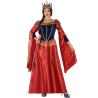 Disfraz de Reina Medieval Rojo - Trajes Medievales