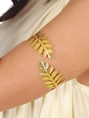 Brazalete Hojas Dorado