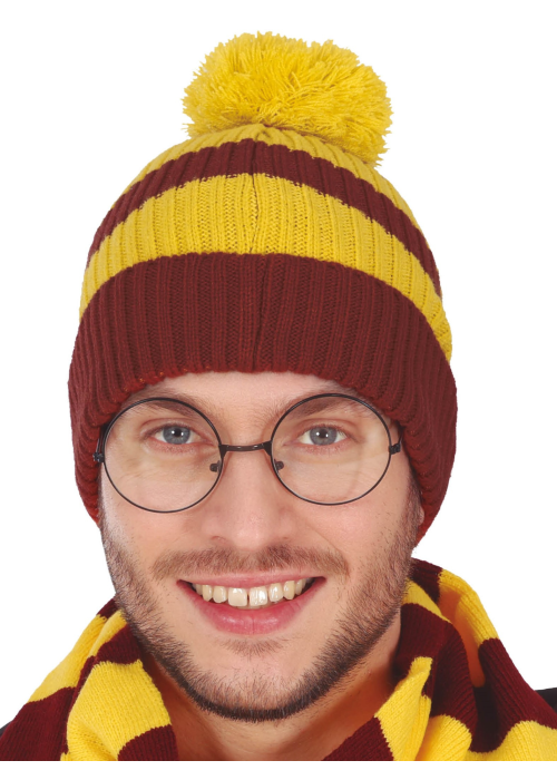 Gorro estudiante de Magia con Pom Pom