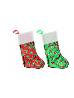 Calcetin navidad Papa Noel