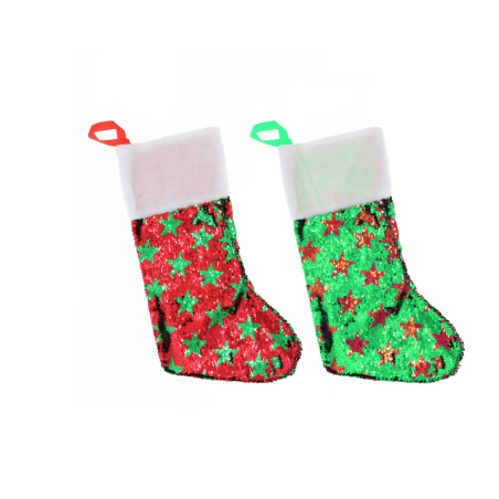Calcetin navidad Estrellas