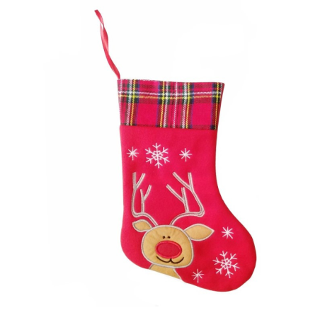 Calcetin navidad Papa Noel