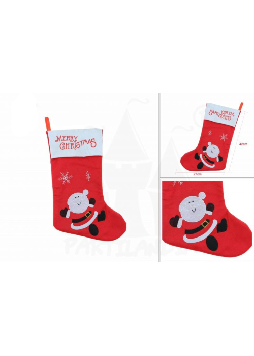 Calcetin navidad Papa Noel