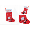 Calcetin navidad Papa Noel