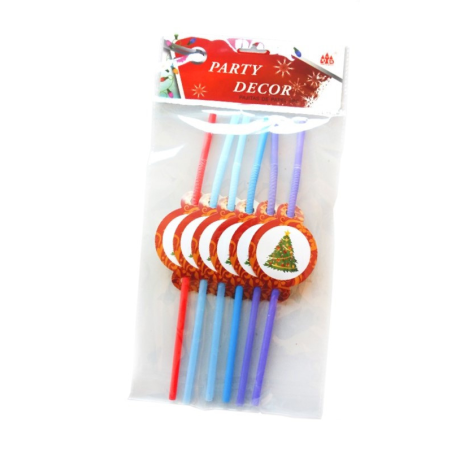 Pajitas Navideñas Arbol