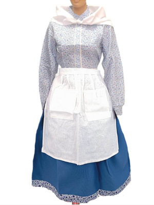 Conjunto Casera Mujer Azul Oscuro Laida - Trajes Neska o Baserritarra Mujer