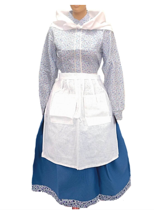Conjunto Casera Mujer Azul Oscuro Laida - Trajes Neska o Baserritarra Mujer