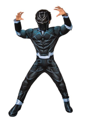 Disfraz de Black Panther Deluxe Infantil