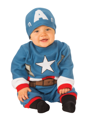 Disfraz de Capitan America Bebe
