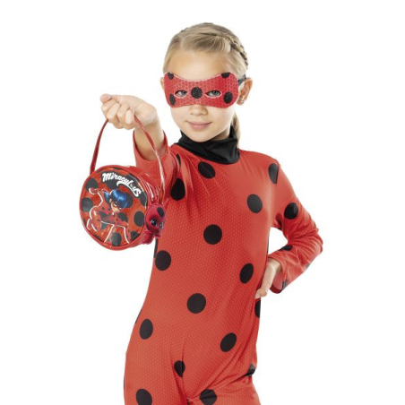 Set LadyBug Bolso y Antifaz