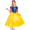 Disfraz de Blanca Princesa de las Nieves con Tul