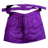 Delantal Aldeana Liso Morado- Trajes Regionales Vascos