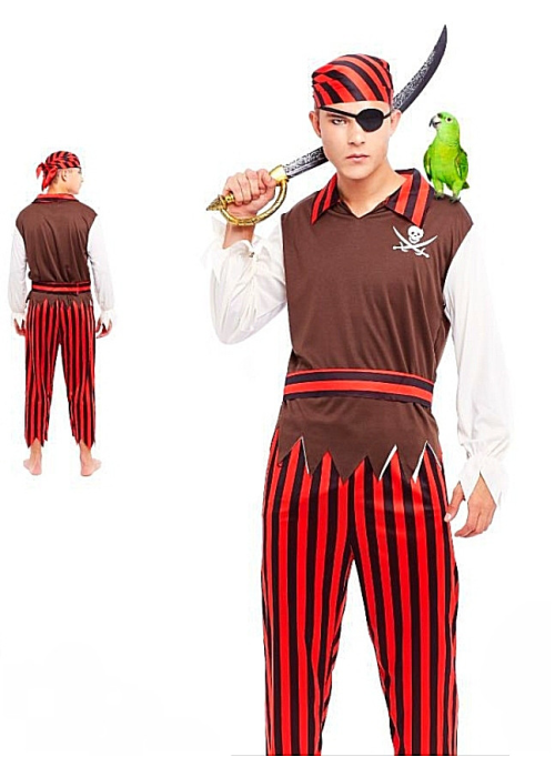 Disfraz de Pirata Rayas
