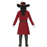 Disfraz de Pirata Garfio con Casaca Roja