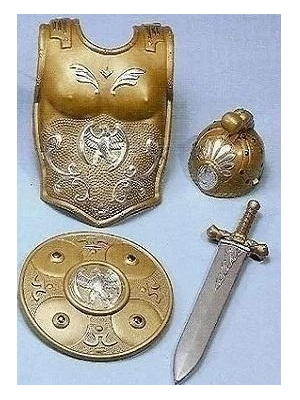 Set Romano Oro/Plata Infantil