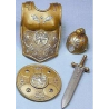 Set Romano Oro/Plata Infantil