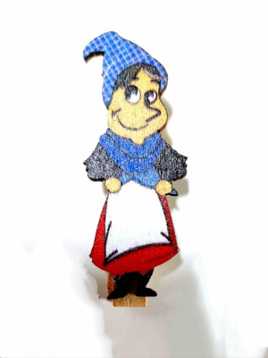 Pinzas Navideñas Mari Domingi (3 Unid.)