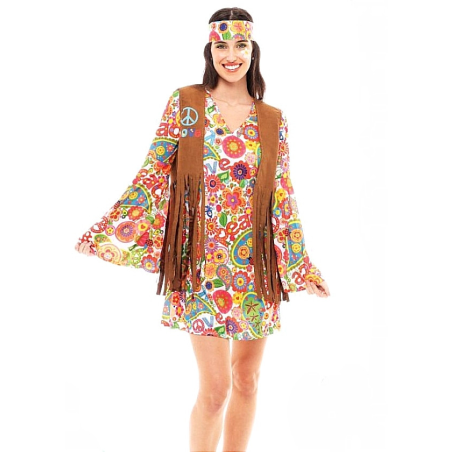 Mozorro Hippie Laranja Emakume