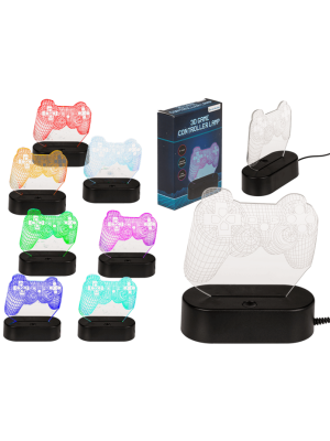 Luz 3D Mando Juego LED