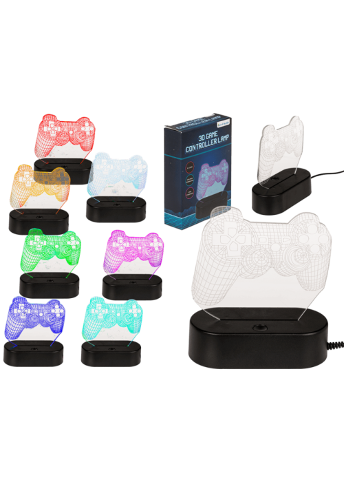 Luz 3D Mando Juego LED