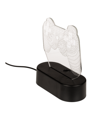 Luz 3D Mando Juego LED