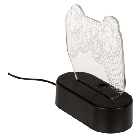 Luz 3D Mando Juego LED