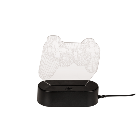 Luz 3D Mando Juego LED