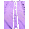 Blusa Hilandera Lila Niña - Trajes Regionales