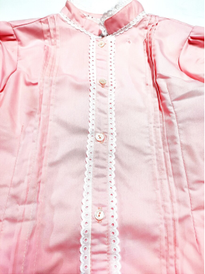 Blusa Hilandera Rosa Claro Mujer - Trajes Regionales