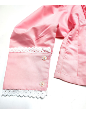 Blusa Hilandera Rosa claro Niña - Trajes Regionales