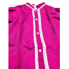 Blusa Hilandera Rosa Fucsia Mujer - Trajes Regionales