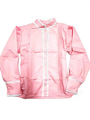 Blusa Hilandera Rosa Claro Mujer - Trajes Regionales