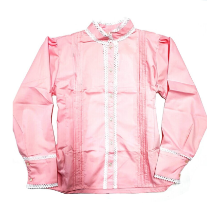Blusa Hilandera Rosa Claro Mujer - Trajes Regionales